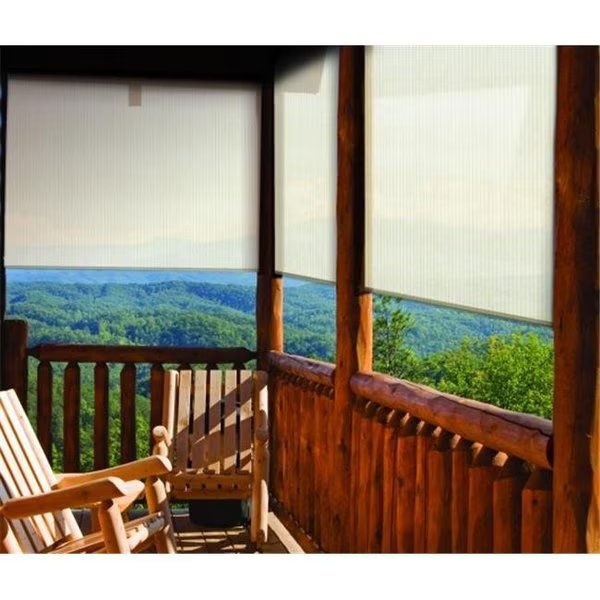 Coolaroo 799870462109 Roller Shade 80percent Exterior Shade 4 ft. x 6 ft.  Sesame, Coolaroo, Mfr#: 462109